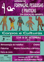 Poster IV Semana de Formação, Pesquisas e Práticas em Educação Infantil da UAC